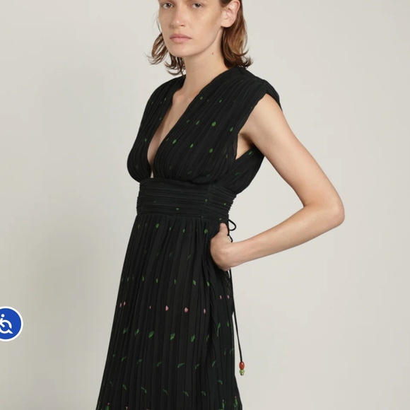 Sabina Musayev Dresses & Skirts - Sabina Musayev Bella Poppy Garden Print Maxi Dress